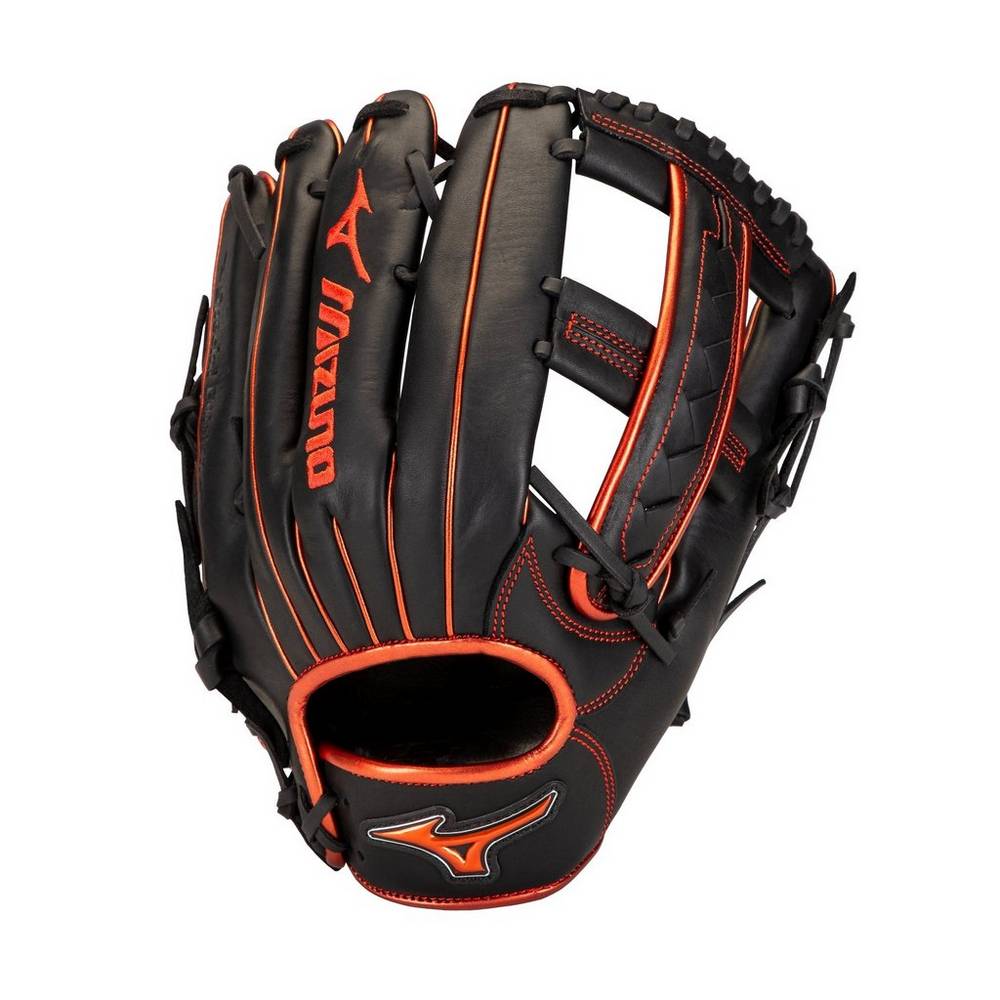 Mizuno Men's MVP Prime SE Slowpitch Softball Glove 12.5" Black/Red (312826-CAY)